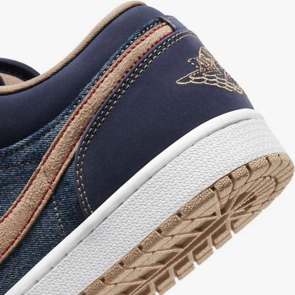 Air Jordan 1 Low SE "Denim" (Midnight Navy/Muslin)(DH1259-400)