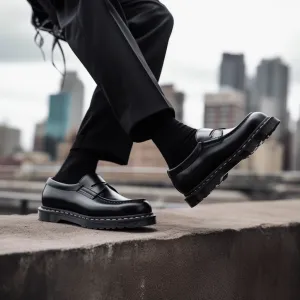 Black Alistair Slip On Chunky Loafers - Comfort First Edition