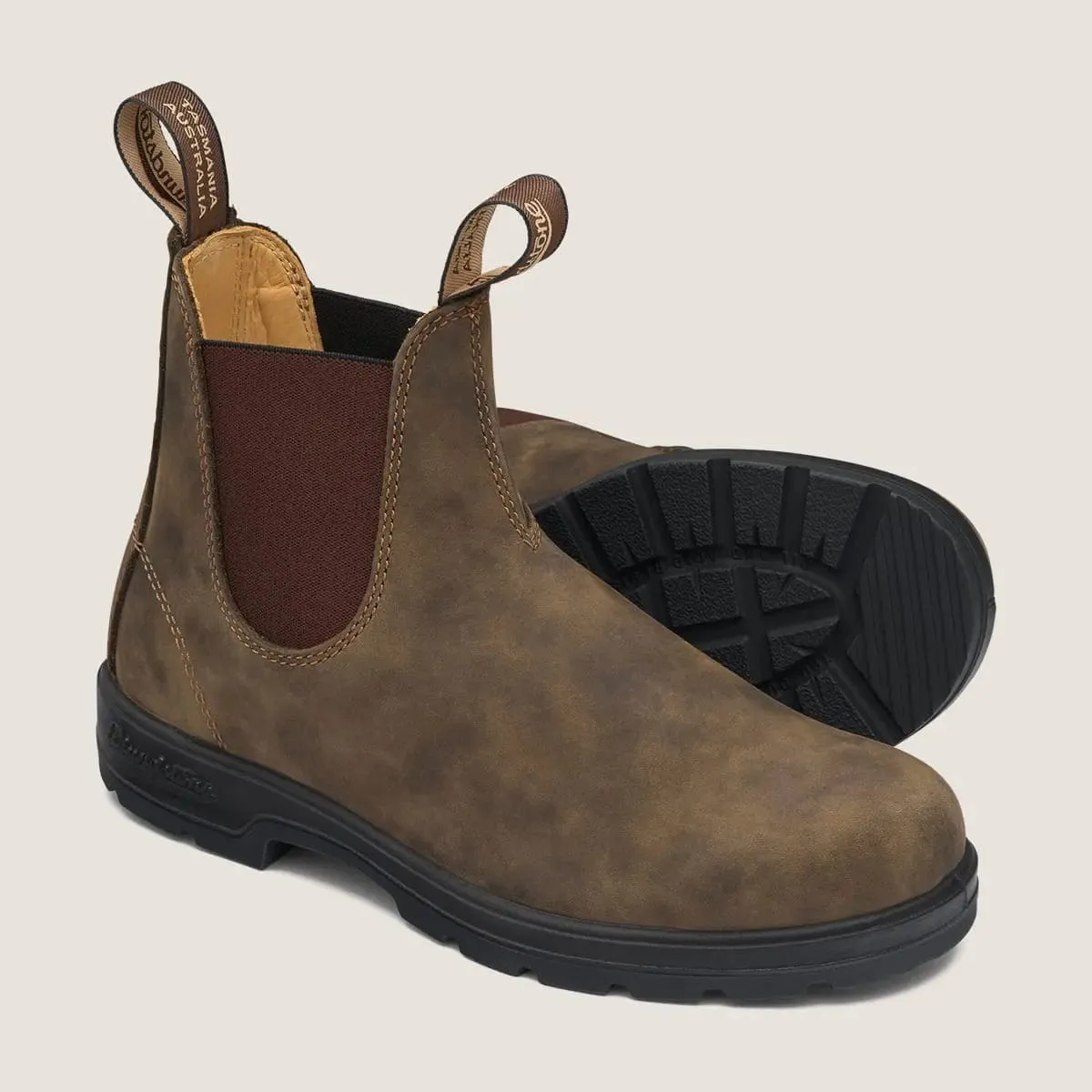 Blundstone Chelsea Boots #585- Rustic Brown