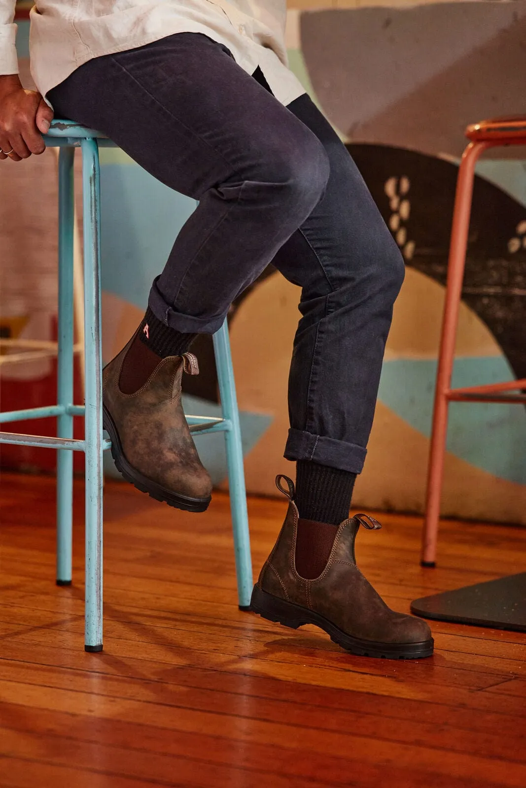 Blundstone Chelsea Boots #585- Rustic Brown
