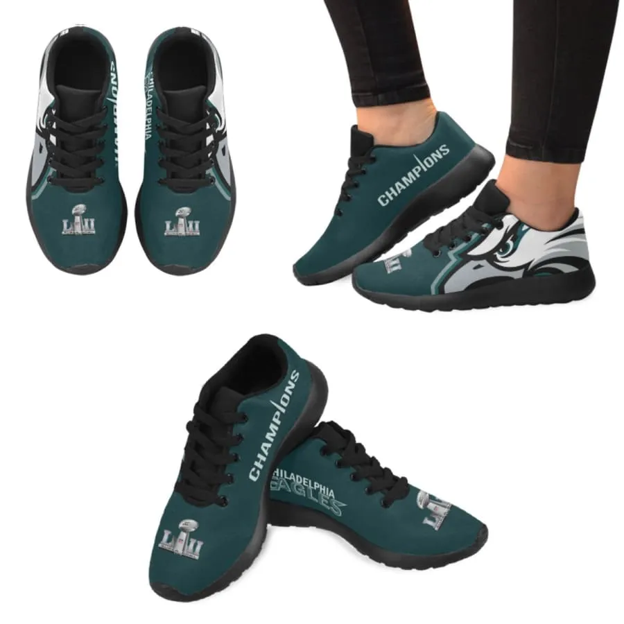 eagles Fan Shoes Midnight Green Mens Womens Kids| nfl Philly eagles super bowl fan sneakers| Tennis Shoes