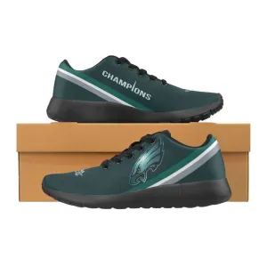 eagles Fan Sneakers Midnight Green Mens Womens Kids| nfl eagles super bowl fans Shoes