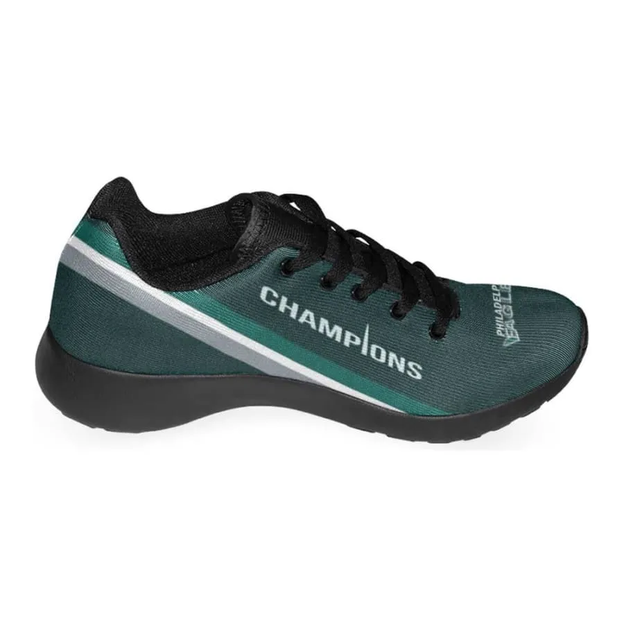 eagles Fan Sneakers Midnight Green Mens Womens Kids| nfl eagles super bowl fans Shoes