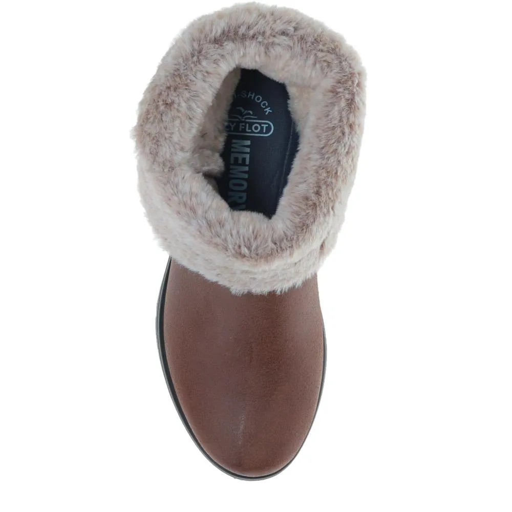 Faux-Fur Ankle Boots  - FLY40039 / 325 641