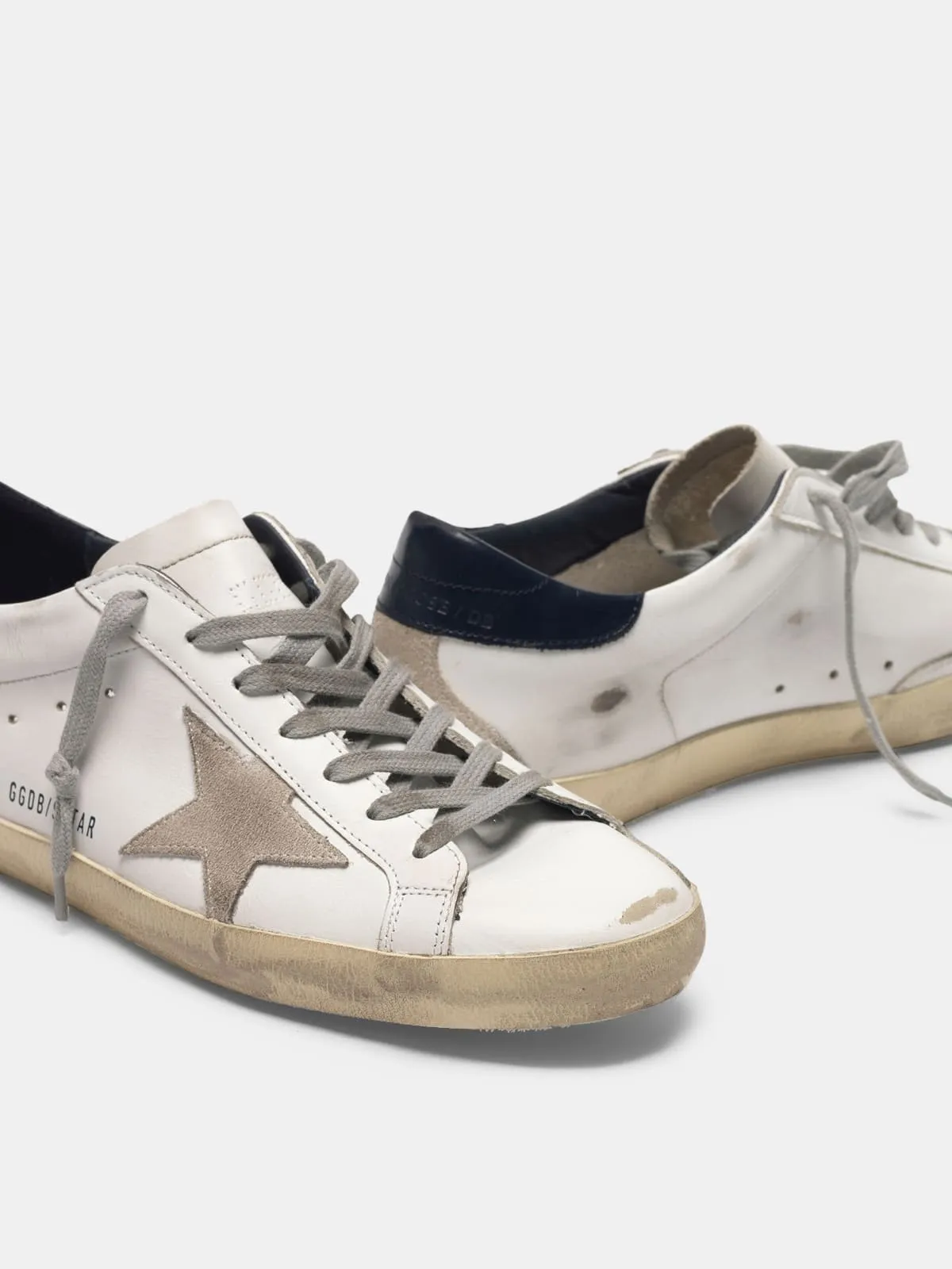 GOLDEN GOOSE SUPERSTAR LEATHER UPPER SUEDE Unisex Sneakers