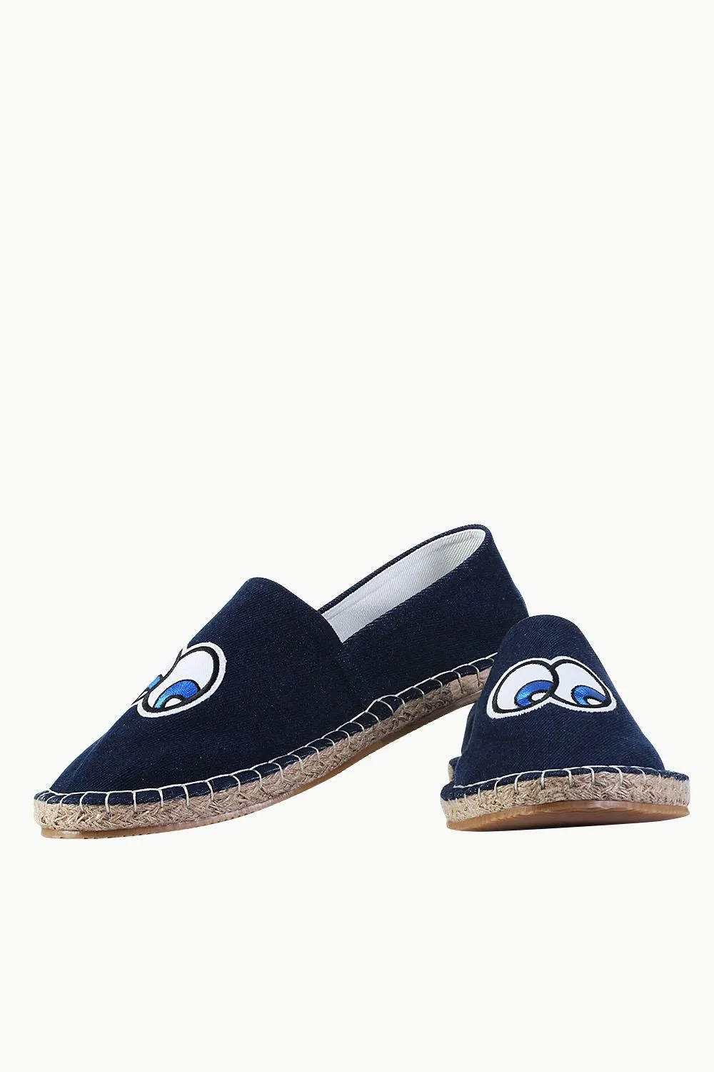 Indigo Denim Tag Espadrilles