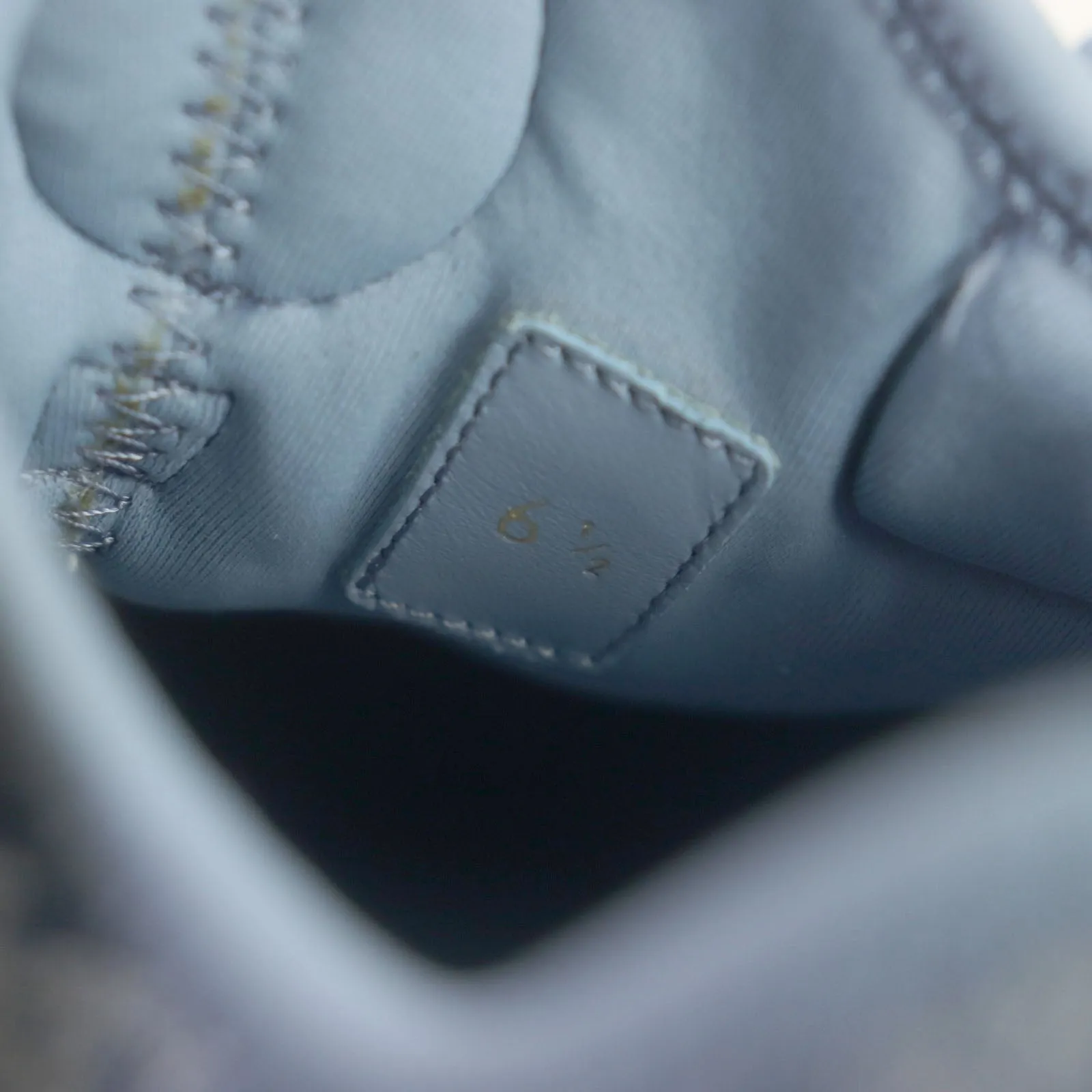 LOUIS VUITTON sneakers Monogram denim blue Fast lane line 6.5