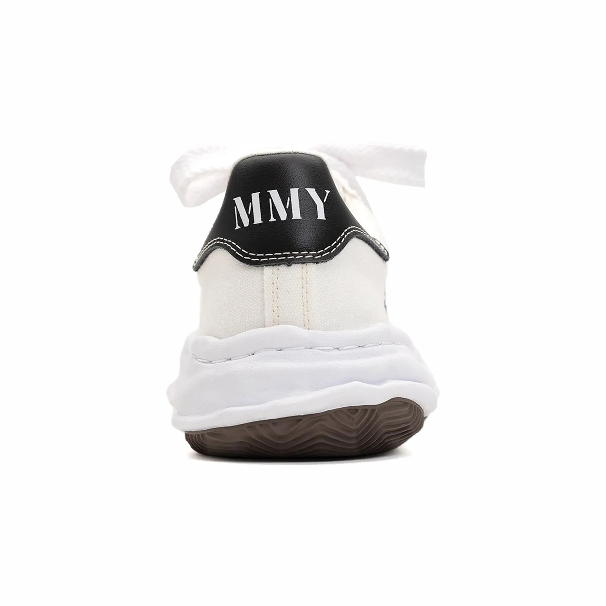 Maison MIHARA YASUHIRO "Blakey" OG Sole Canvas Low-Top Sneaker (White)