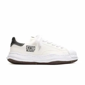 Maison MIHARA YASUHIRO "Blakey" OG Sole Canvas Low-Top Sneaker (White)