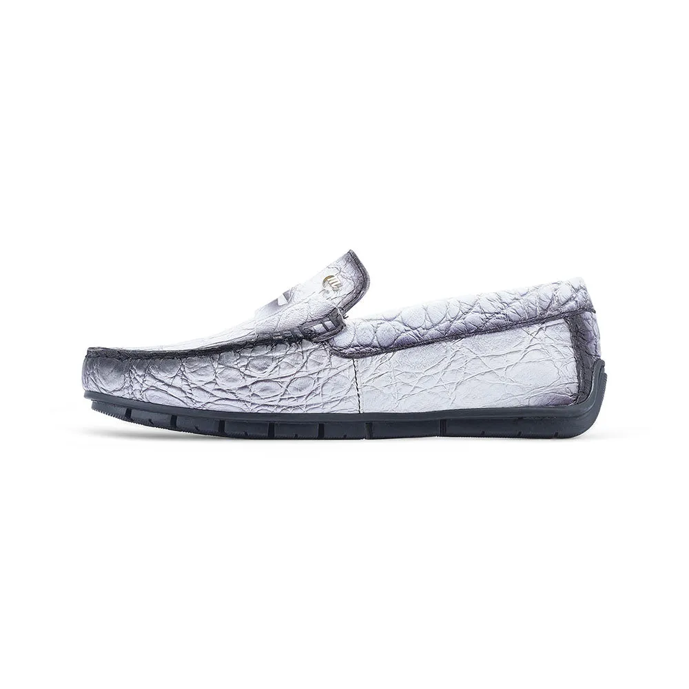 Mauri 3517-1 Alligator White Dirty Black