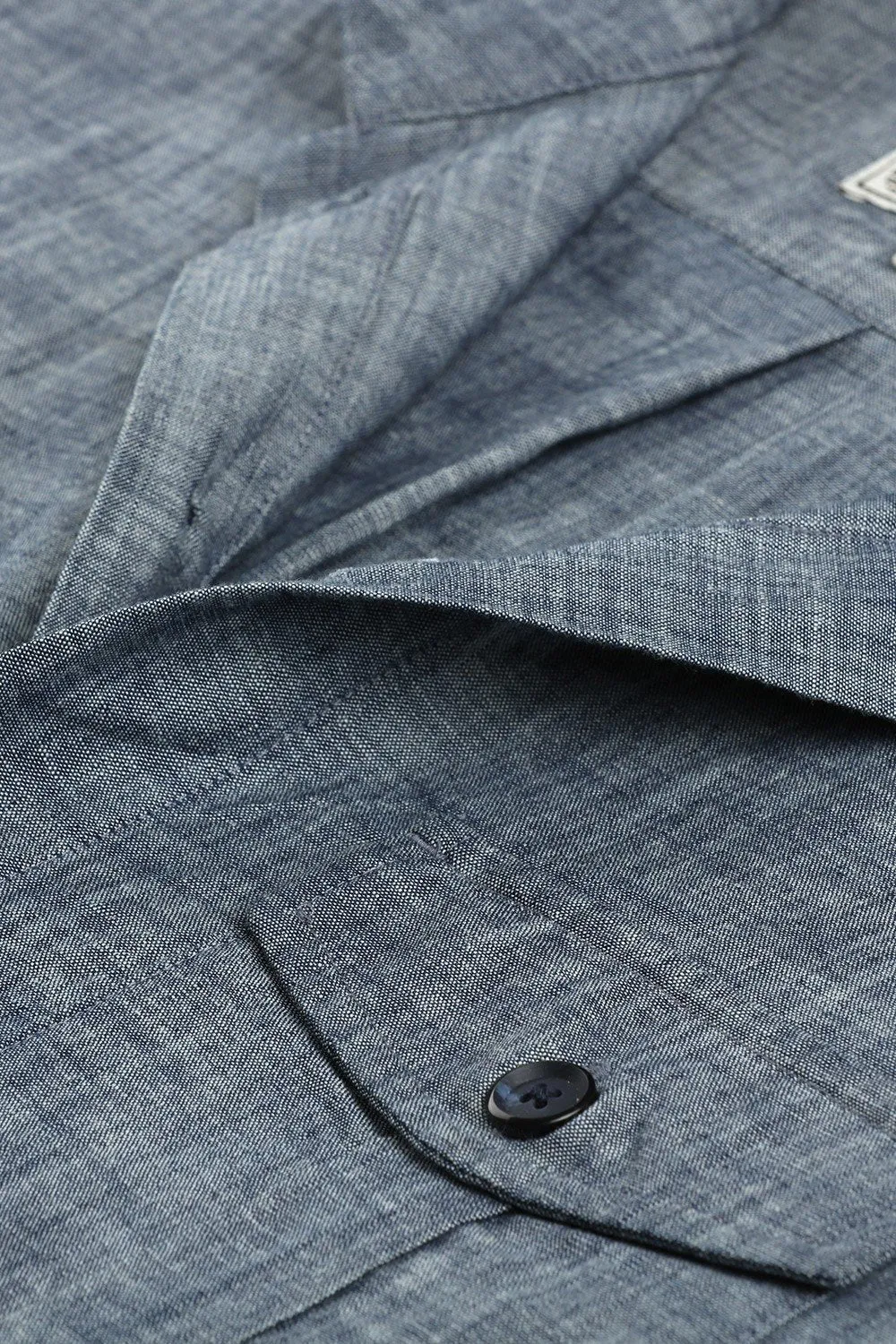 Men's Nehru Collar Short Denim Kurta