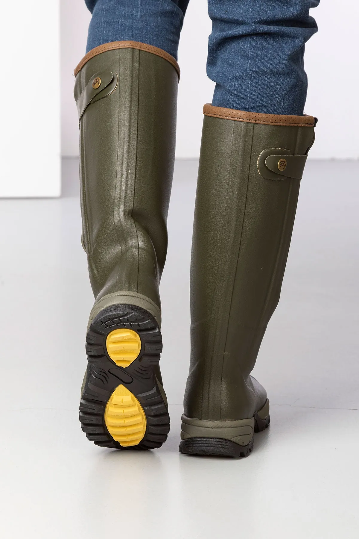 Men's Neoprene Lined Wellington Boots - Gransmoor IV