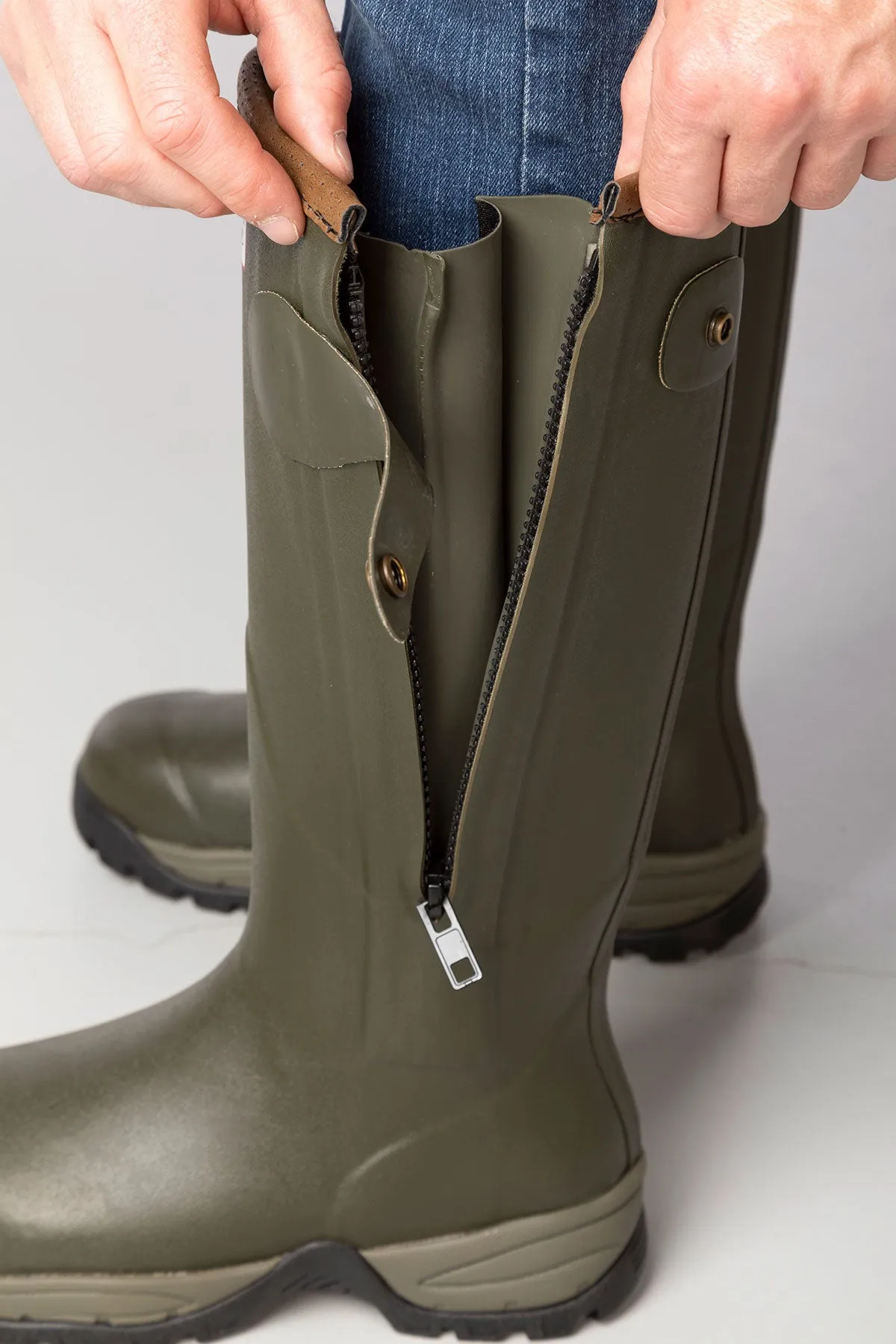 Men's Neoprene Lined Wellington Boots - Gransmoor IV