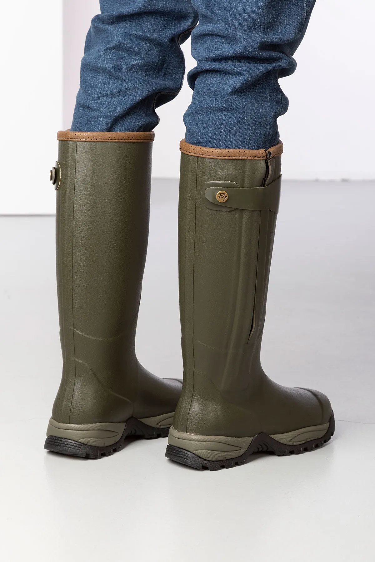 Men's Neoprene Lined Wellington Boots - Gransmoor IV