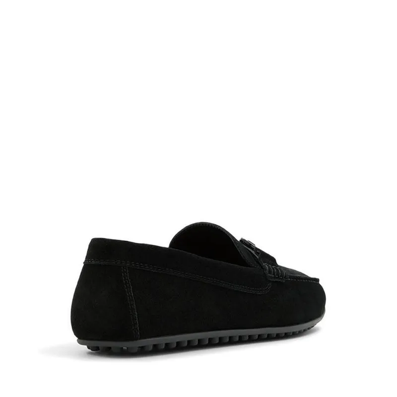 Scuderiia Men Loafer Casual Shoe - Black