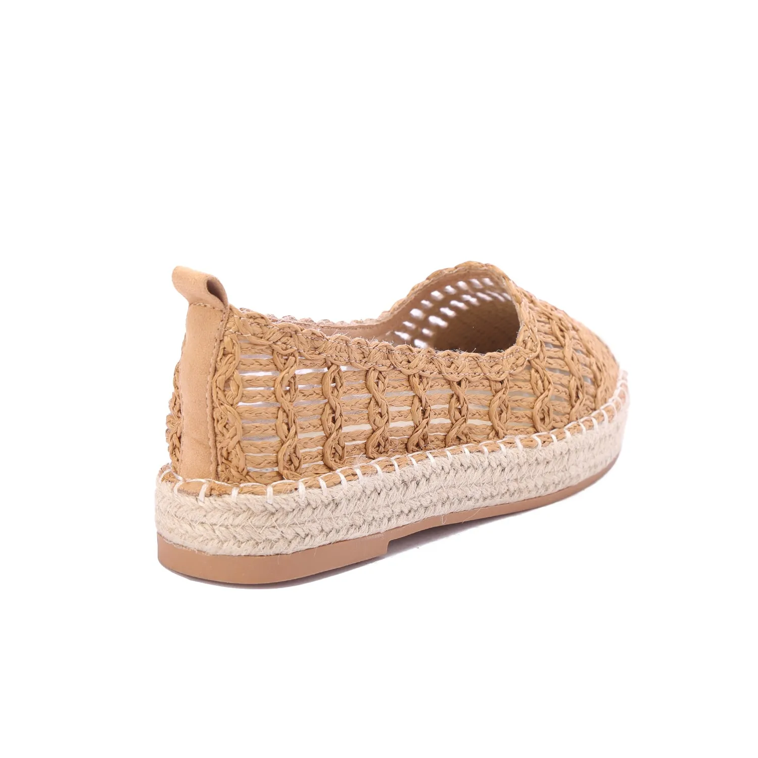 Terra Weave Artisan Espadrille - Cafe