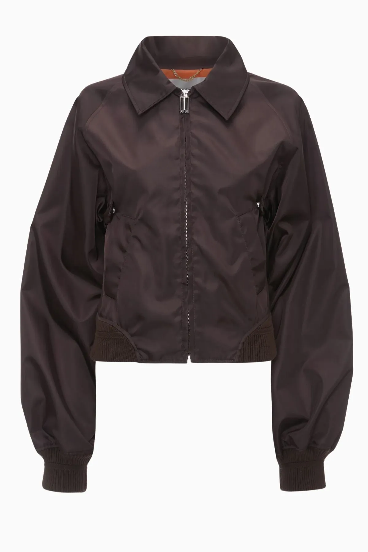 Victoria Beckham Harrington Bomber Jacket - Ebony