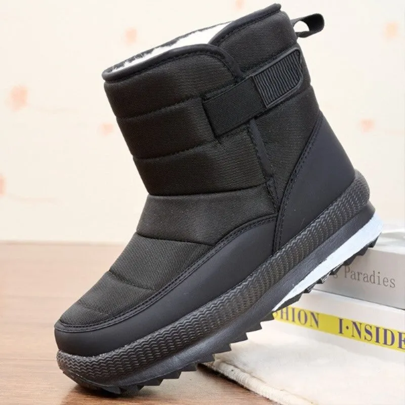 Warm Plush Cold Proof Cotton Shoes For Men