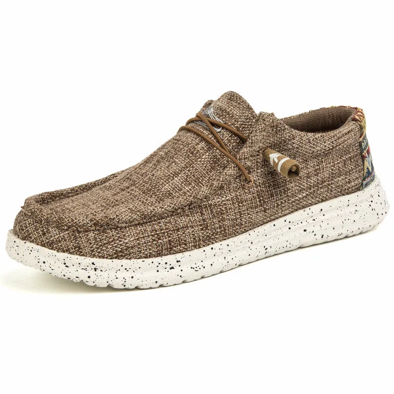 Zedmax Kola Men's Slip-on Canvas Loafers